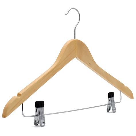 wooden trouser hangers with clips|wooden coat hanger with clips.